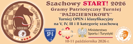 Szachowy START! 2026 Gramy Patriotyczny Turniej „Październikowy” 