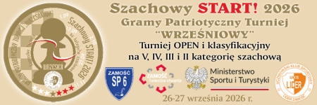 26.09.2026 - Patriotyczny Turniej ''Wrześniowy'' w SP6