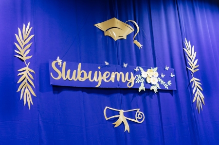 Uroczyste ślubowanie klas pierwszych