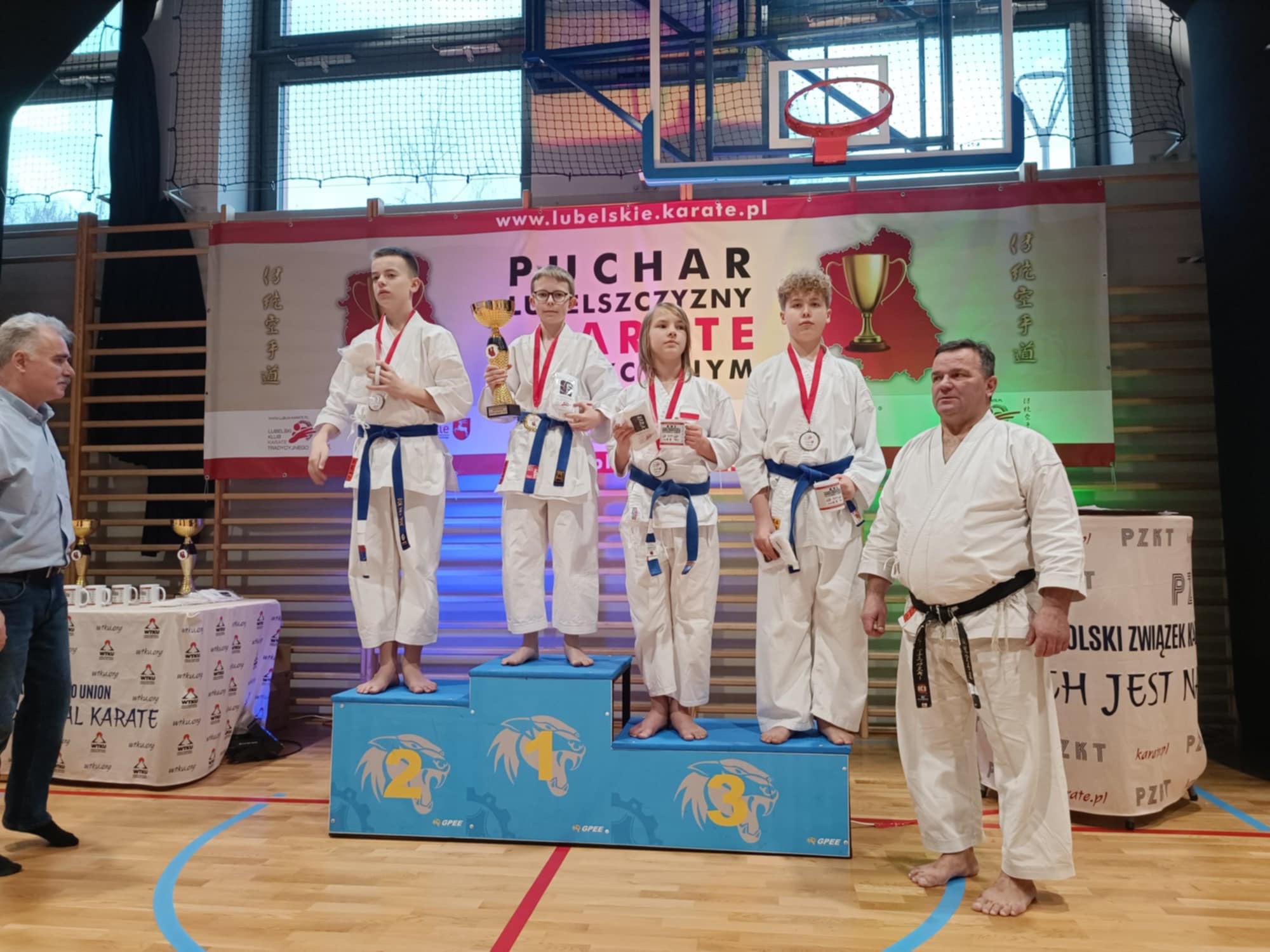 Maksymilian Kraczek - medalista XVI Pucharu Lubelszczyzny w Karate Tradycyjnym