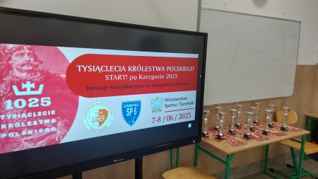 Turnieje szachowe – Tysiąclecia Królestwa Polskiego START! po Kategorie 2025