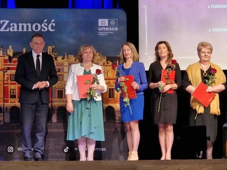 Uroczyste wręczenie Nagród Prezydenta Miasta Zamość.