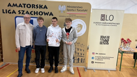 Amatorska Liga Szachowa w II LO w Zamościu