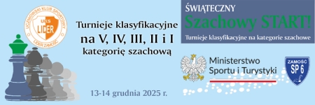 13-14.12.2025 - Świąteczny Szachowy START! 2025 - SP6 Zamość