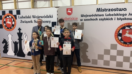 Grad medali na Mistrzostwach Województwa Lubelskiego Juniorów w Szachach
