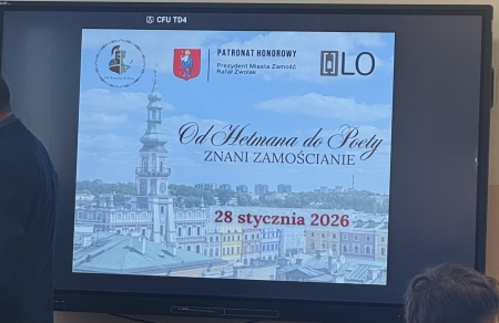 Konkurs historyczny- Znani Zamościanie 