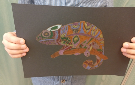 Kreatywne zajęcia plastyczne w świetlicy szkolnej