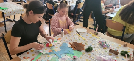 Warsztaty wielkanocne w klasie 1b