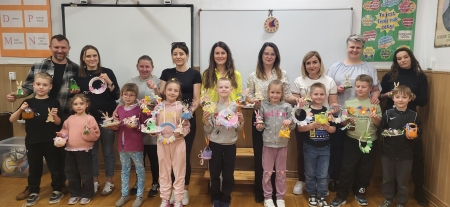 Warsztaty wielkanocne w klasie 1b